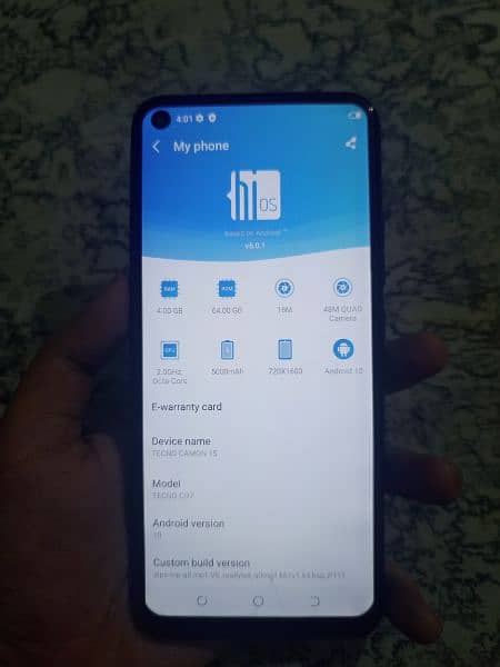 tecno camon 15 4gb 64gb dual sim 4g pta approve 2