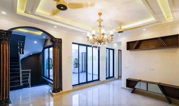 10 marla Ultra Designer house available for rent 9