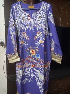 Full Embroidered Shirt hand made origional sana safinaz 0