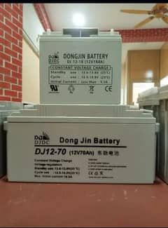 Branded Dry batteries 40ah/80ah/100ah/150ah/200ah