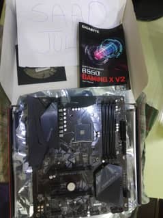 Gigabyte B550 Gaming X v2 Mobo Next gen‌ with original box and access