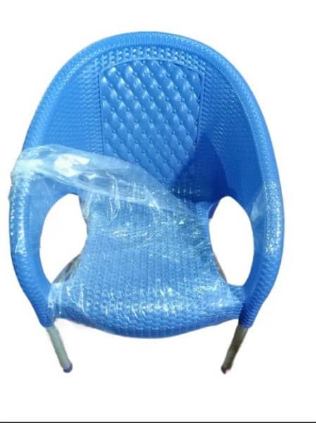 Pure Plastic New Design Chair (set= 6chair+1 Polding Table) 4