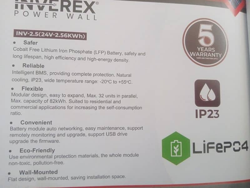 inverex lithium 24v and 48v battery 1