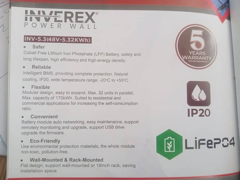 inverex lithium 24v and 48v battery 4