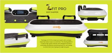 Z-Fit Pro Body Shaper Vibrations  Zero All Accessories Included