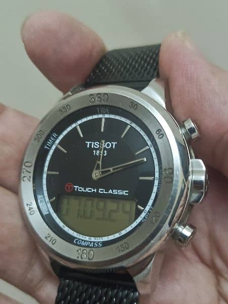 Tissot T touch classic, original swiss touch screen watch 1