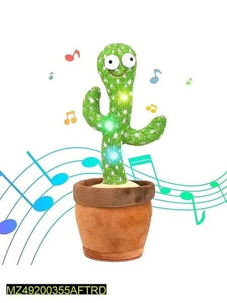 Dancing Cactus Plush Toy For Kids 2