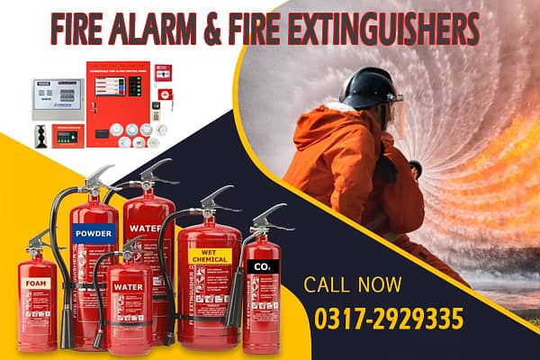 Fire Extinguisher & Fire Alarm System Brand New - Other Business ...