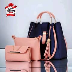 Ladies Hand Bags 3 piece