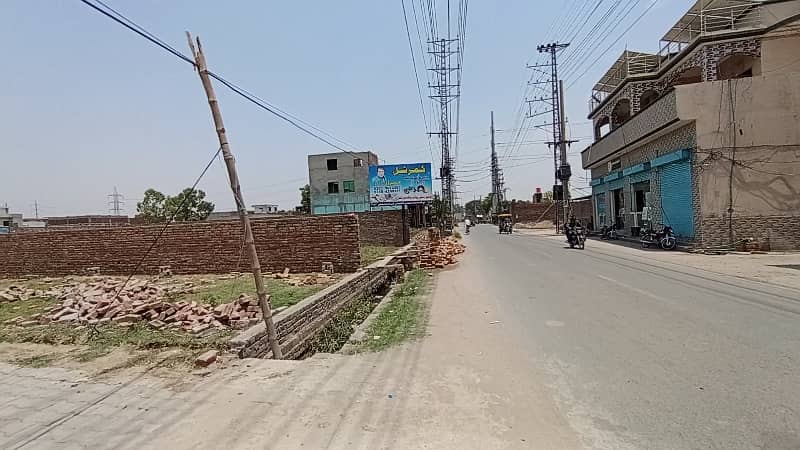 6 Marla Residential Plot Available For Sale Opposite Pak Fan University Road , City Gujrat 4