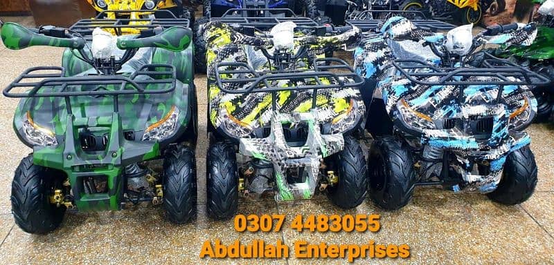 125cc brand new car model quad bike ATV 4 wheel 4 sale deliver all pk 2