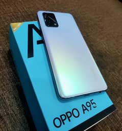 Oppo A95 ( Glowing Rainbow Silver )