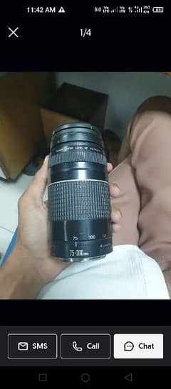 canon 75 300 mm lens