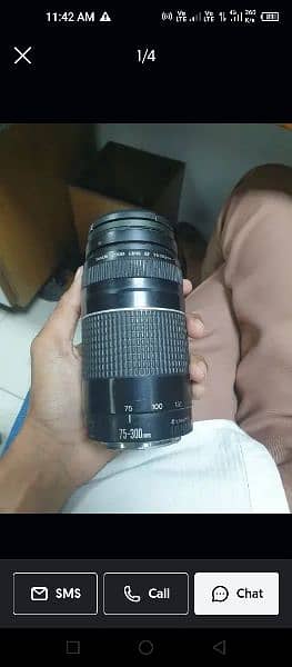 canon 75 300 mm lens 0