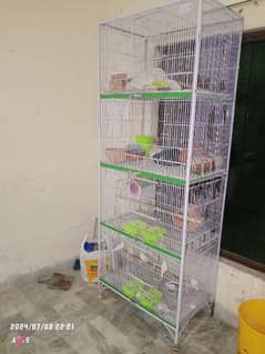 birds cage 4 racks.