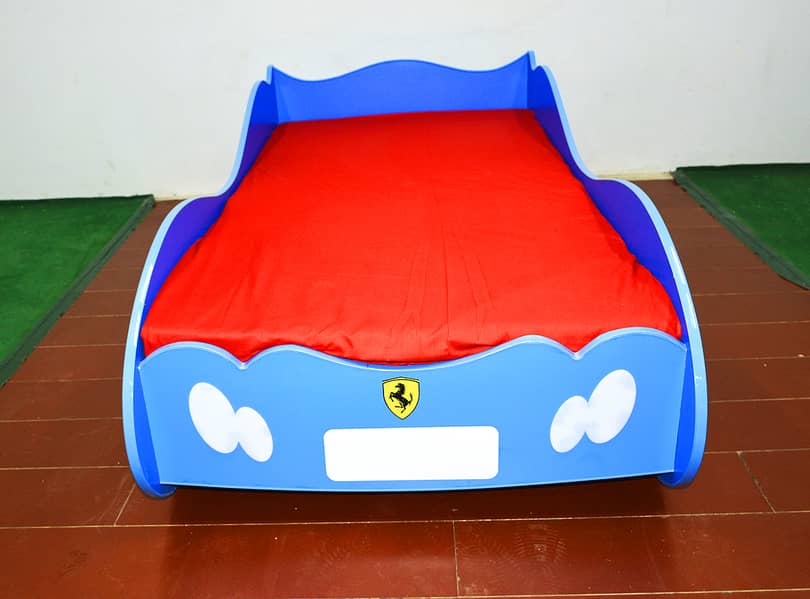 Boys Car Bed for Bedroom, Kids Single Beds Sale in Pakistan 3