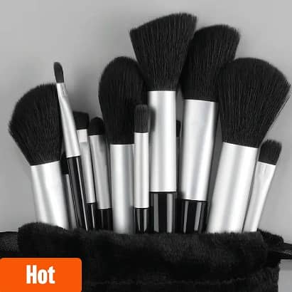 WANTER 13 Pcs Makeup Brush Set Soft hair Loose Powder Eyeshadow 1