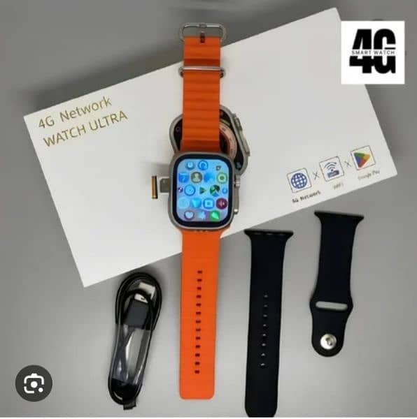 4G Network Sim Supported Android With Camera Watch Super Amoled . 2