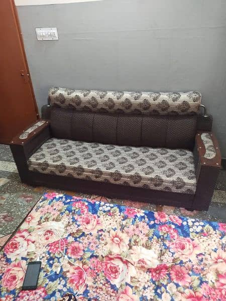 sofa set for sale. just like new 1