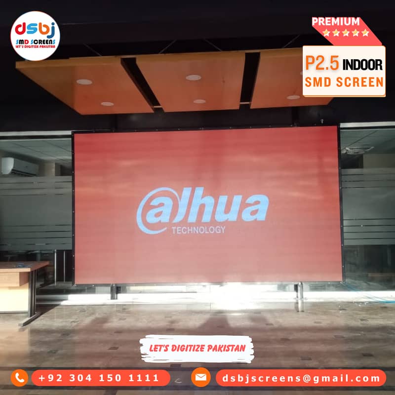 We deals in Indoor Commercial SMD Screens in all of Pakistan | LED 3