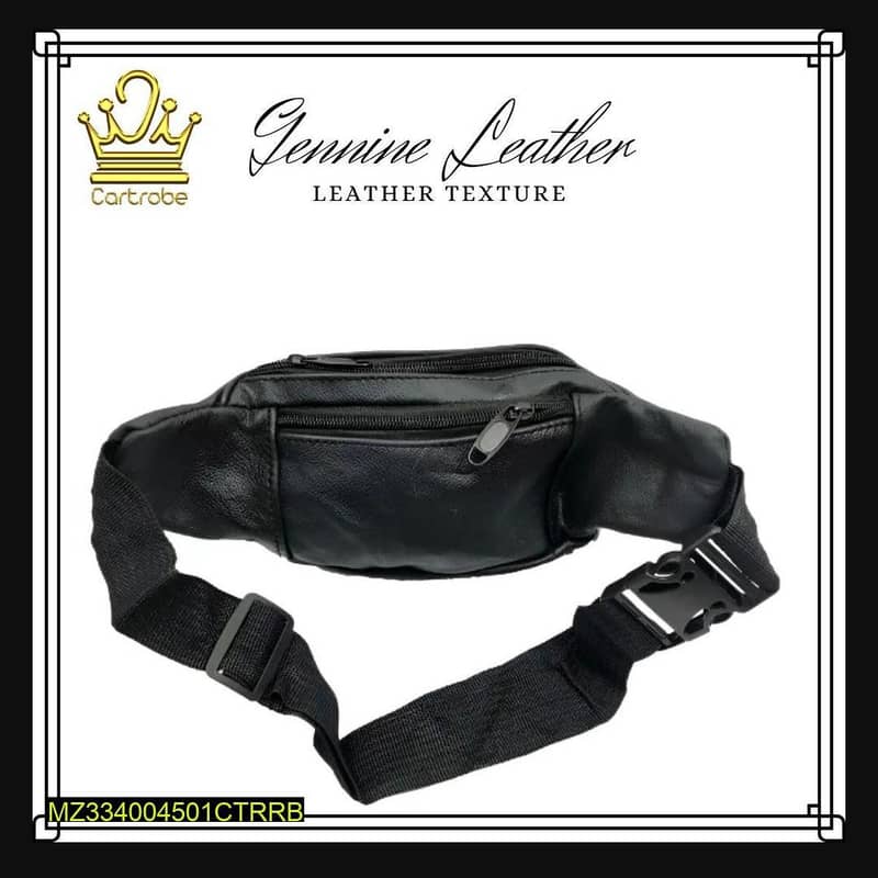 Leather travelling belt/pouch/traveling bag 3