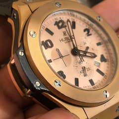 Hublot Master Japanese chronograph Quartz Movement Watch