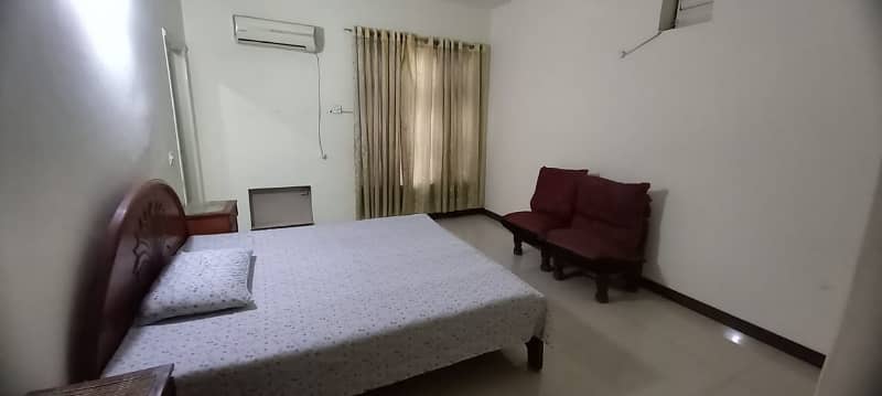 Only For Female Fully Furnished One Bed Is Available For Rent In Dha Phase 3 Near McDonald's Y Block 8