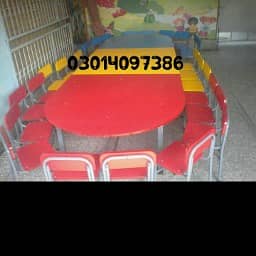 School furniture|Bench|Chair table|Chair|Desk|Student desk 5