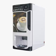 Tea and coffee machine 2 ,3 ,4, 5 Option Flavours Machine