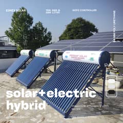 Solar + Electric Hybrid Geyser full stainless steel