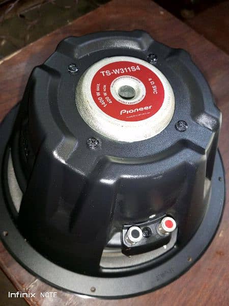 Pioneer woofer 311S4 original with serial number 2