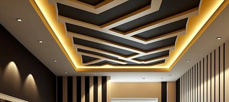 marble sheets/Vinyl floor/wallpape/false ceiling/office blinds/frosted 15