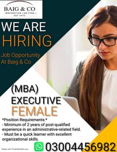 Femal (MBA Executive)