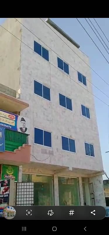 13 Marla four story Building in Tarnol ( Sarai Kharbooza) near main GT Road. Peshawar towards Islamabad. 2
