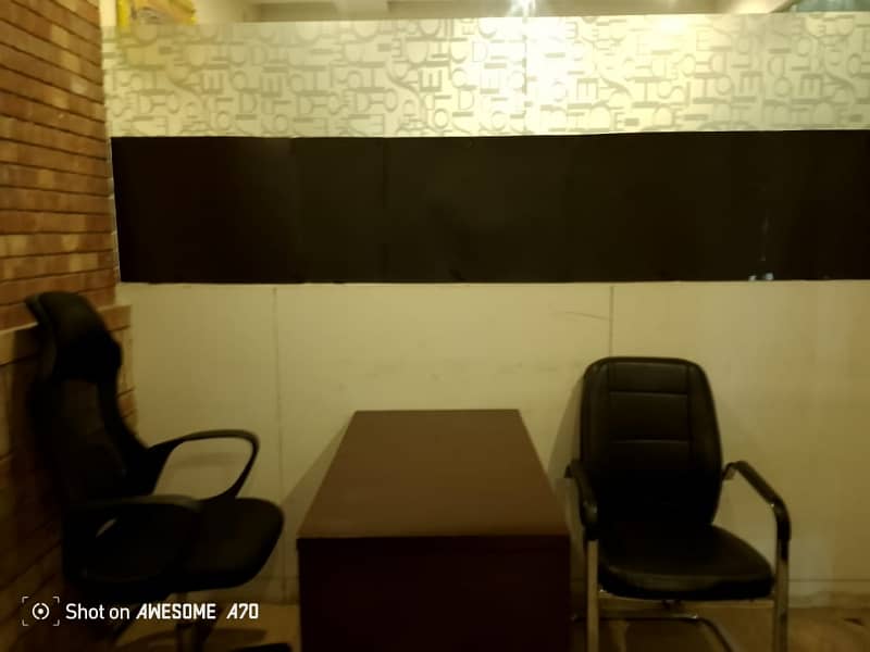 8 Marla Fully Furnished Commercial is Available for Rent Phase 6, DHA Lahore. 8