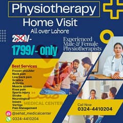 we provide experienced Physiotherapists in all over Lahore