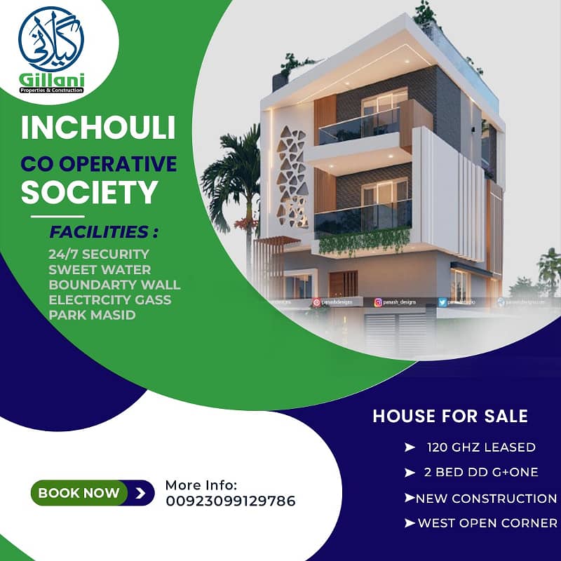 400 yards plot For Sale In Sadaf Society Scheme 33 Sector 15A Karachi 0