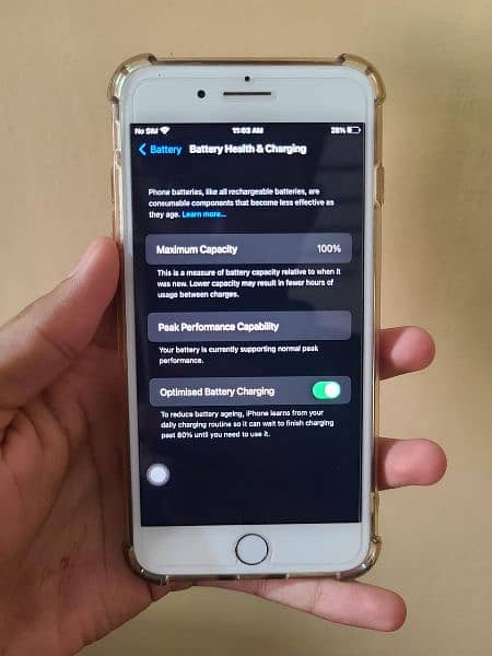 Iphone 8 plus 64 Gb Pta Approved 10/10 condition 1