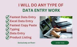 Efficient and Accurate Data Entry Services