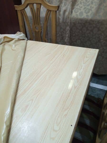 8 Chairs Dinning Table (Deco Paint) 4