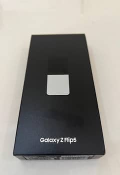 Z FLIP 5 BOX PACK 8/256 OFFICIAL SAMSUNG PURCHASED
