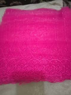 Net embroidered lase