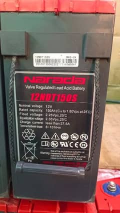 12v 150AH dry battery solar power electronics