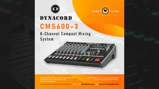 Dynacord CMS600-3 8-Channel Compact Mixing System