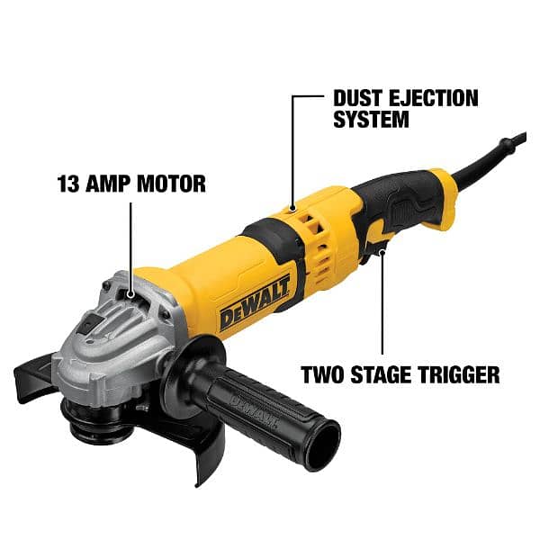 DeWalt, Great Eagle 4,5,6,7,9 Inch Angle Grinders available 7