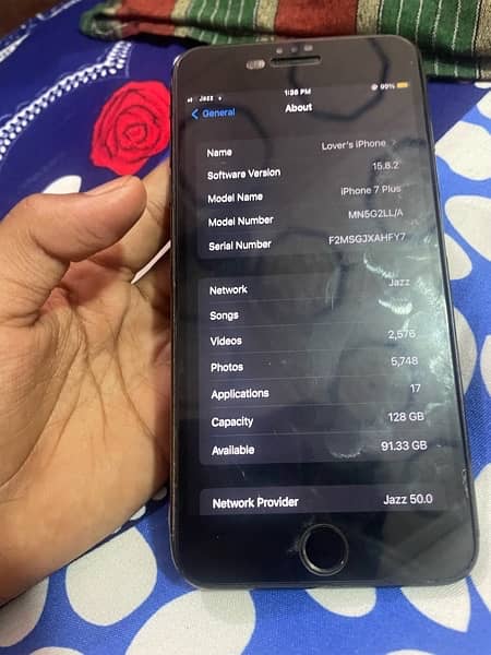 i phone 7 plus 128 gb pTa approved 3
