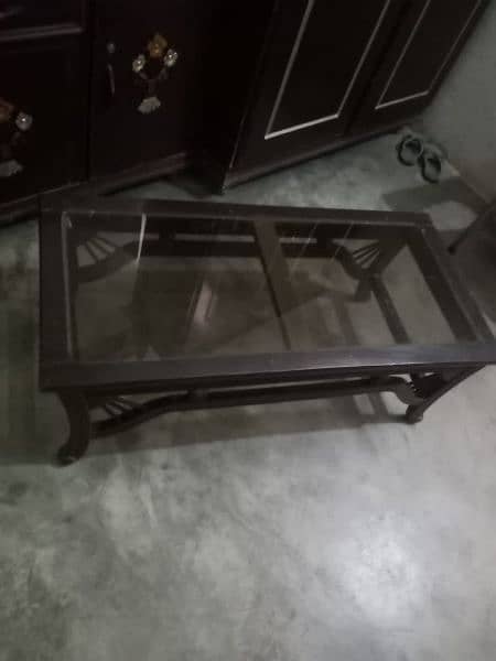 ironstand and center table is for sale 1