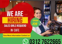 female sale staff required in girls college cafeteria