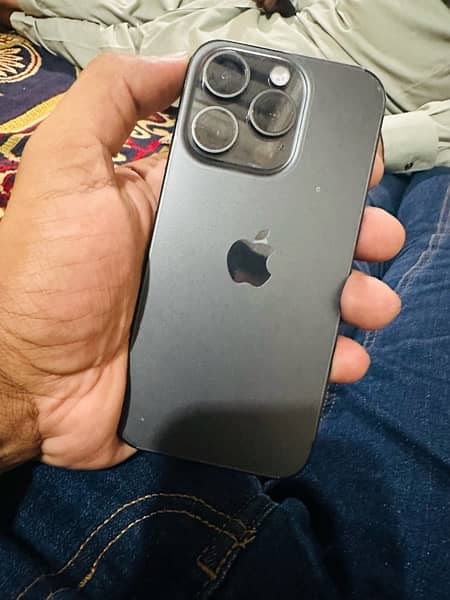 iPhone 15 pro space grey 256GB with warrenty 0