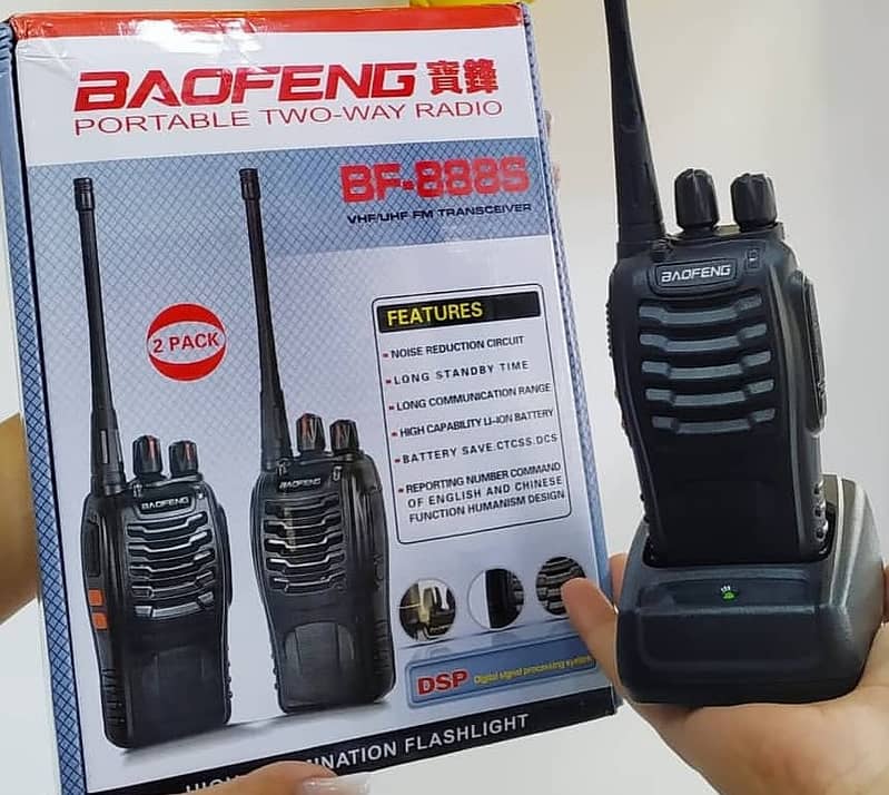 Walkie talkie Baofeng BF-888s Wireless Set Two way Woki toki intercom 3